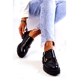 PL5 Nahkakengät soljella La.Fi Black Leonie musta 4