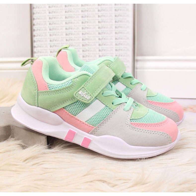 Befado Jr BEF25C tarranauhalliset urheilukengät, minttu sininen 2