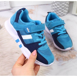 Befado Jr BEF25D Velcro urheilukengät siniset sininen 1