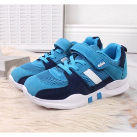 Befado Jr BEF25D Velcro urheilukengät siniset sininen 2