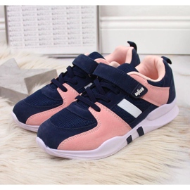 Befado Jr BEF25E laivastonsiniset velcro urheilukengät tummansininen 2