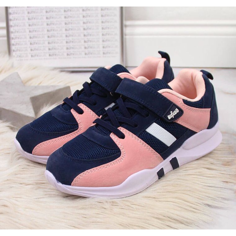 Befado Jr BEF25E laivastonsiniset velcro urheilukengät tummansininen 2
