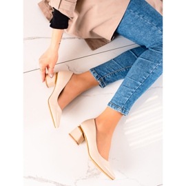 Seastar Pumput Eco -nahkaa beige 1