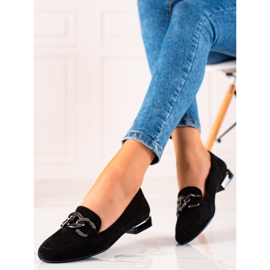 Tyylikkäät Sergio Leone -loaferit musta 1