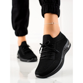 TRENDI Kevyet urheilukengät musta 2