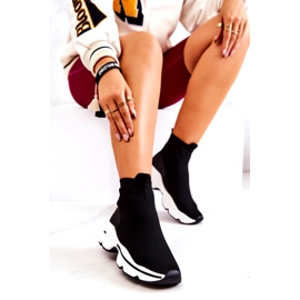 PS1 Mustat Bailee High Sock -urheilukengät 2