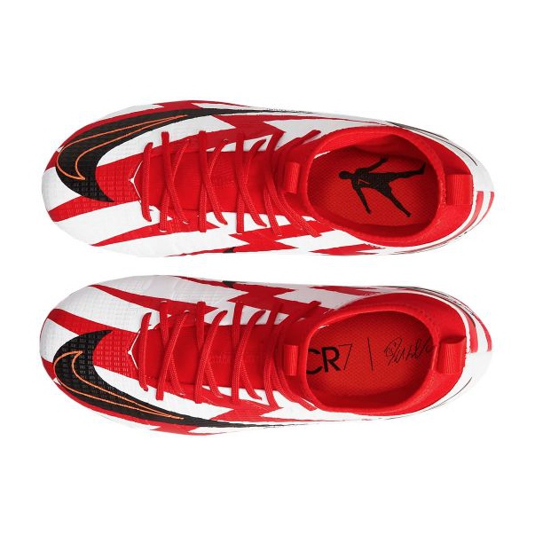 Nike Superfly 8 Academy CR7 Mg Jr DB2672-600 jalkapallokengät appelsiinit ja punaiset 3