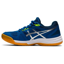 Asics Upcourt 4 Gs Jr 1074A027 405 lentopallokengät sininen sininen 1