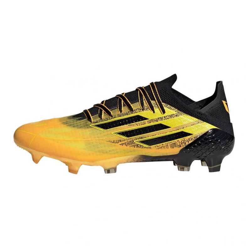 Adidas X Speedflow Messi.1 Fg M GW7417 jalkapallokengät keltainen keltaiset 1