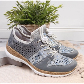 Rieker W N4255-12 harjakattoiset urheilukengät siniset sininen 2