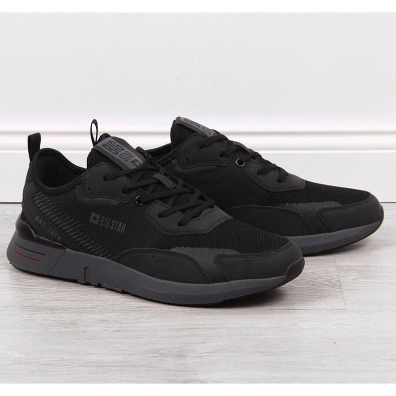 Mustat vapaa-ajan urheilukengät Big Star M JJ174292 1