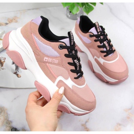 Urheilulenkkarit Big Star W JJ274577 pinkki vaaleanpunainen 1