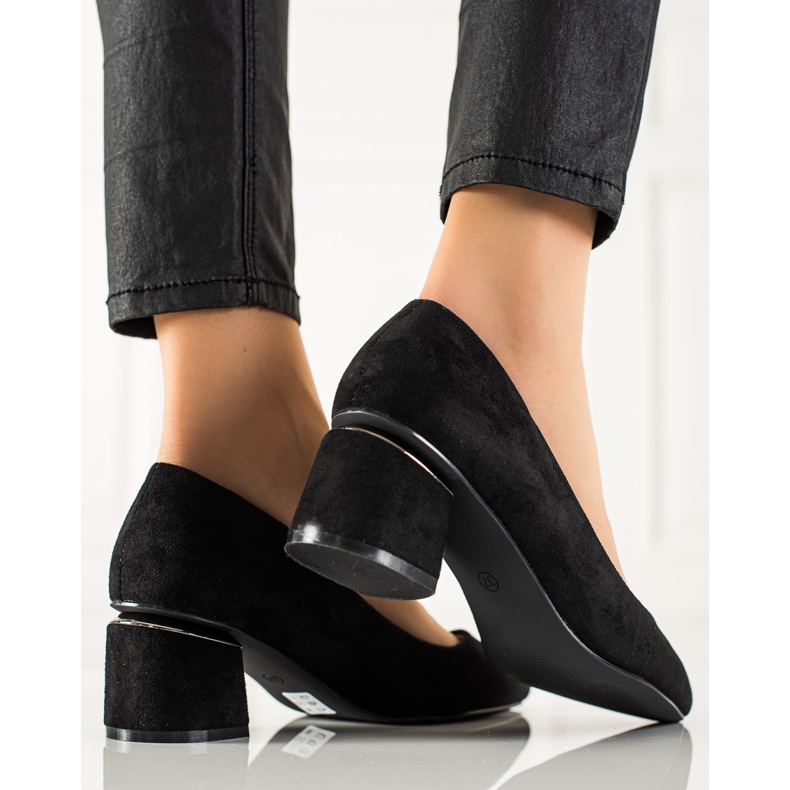 Seastar Mokkanahkaiset pumput musta 1