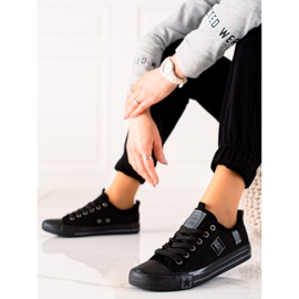 Naisten Big Star -lenkkarit JJ274257 musta 2