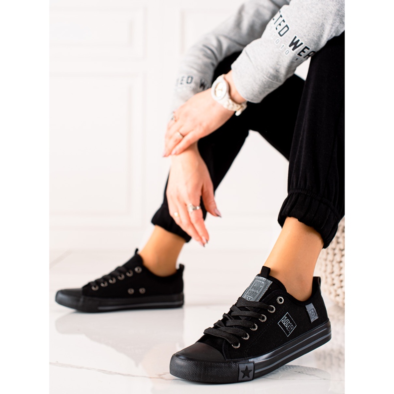 Naisten Big Star -lenkkarit JJ274257 musta 2