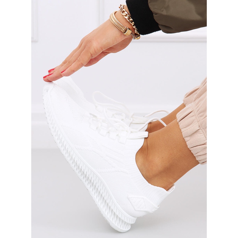 Zewa valkoiset urheilusukat valkoinen 1