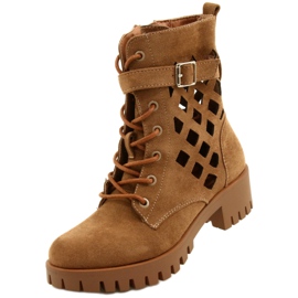 M.Daszyński Avointyöpussit sidottu Daszyński MR1813-33A BEIGE 3