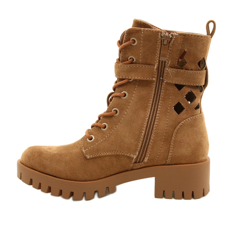 M.Daszyński Avointyöpussit sidottu Daszyński MR1813-33A BEIGE 1