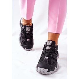 Naisten urheilukengät Memory Foam Big Star II274089 Musta 2