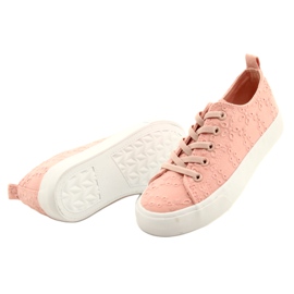 Pitsi Slip-on lenkkarit Atletico WY20763 vaaleanpunainen 3