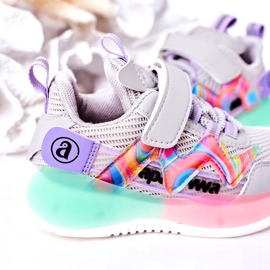 Apawwa Lasten urheilukengät Harmaat 4