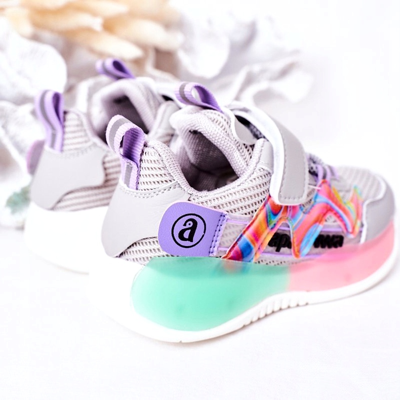 Apawwa Lasten urheilukengät Harmaat 5