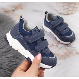 American Club Jr AM876B urheilukengät laivastonsininen 1