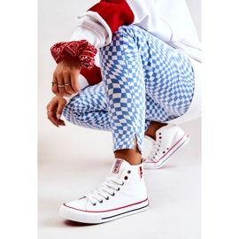 Korkeat tennarit Big Star JJ274127 Valkoiset valkoinen 2