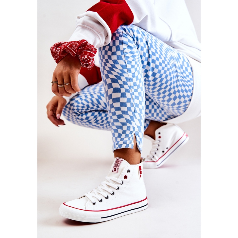 Korkeat tennarit Big Star JJ274127 Valkoiset valkoinen 2