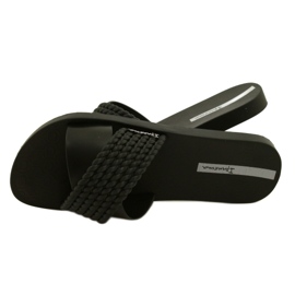 Ipanema naisten tossut 83244 20766 Street II FEM musta hopea 4