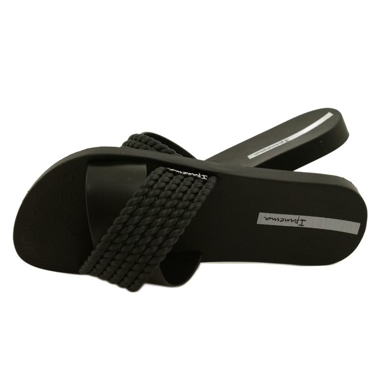 Ipanema naisten tossut 83244 20766 Street II FEM musta hopea 4