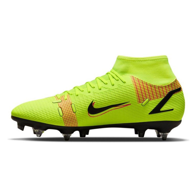 Nike Mercurial Superfly 8 Academy SG-Pro Ac M CW7432-760 jalkapallokengät vihreä vihreä 1