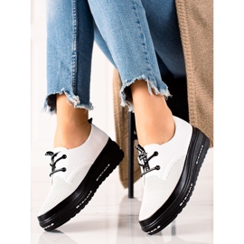 Kevyet Vinceza kengät valkoinen 1