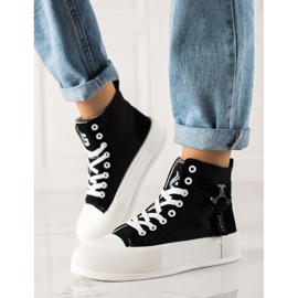 G2G/Good To Great Muodikkaat korkeat lenkkarit musta 1