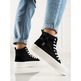 G2G/Good To Great Muodikkaat korkeat lenkkarit musta 2