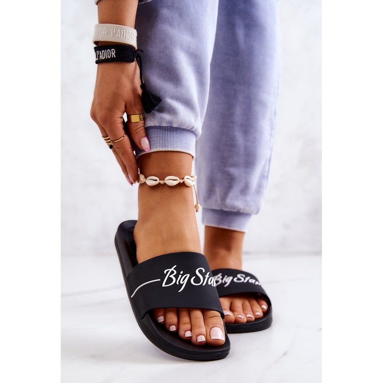 Klassiset kumitossut Big Star JJ274A300 musta 1