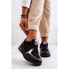 Vinceza Muodikkaat urheilukengät Naisten tennarit, mustat Danielle 2