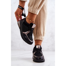 Vinceza Muodikkaat urheilukengät Naisten tennarit, mustat Danielle 1