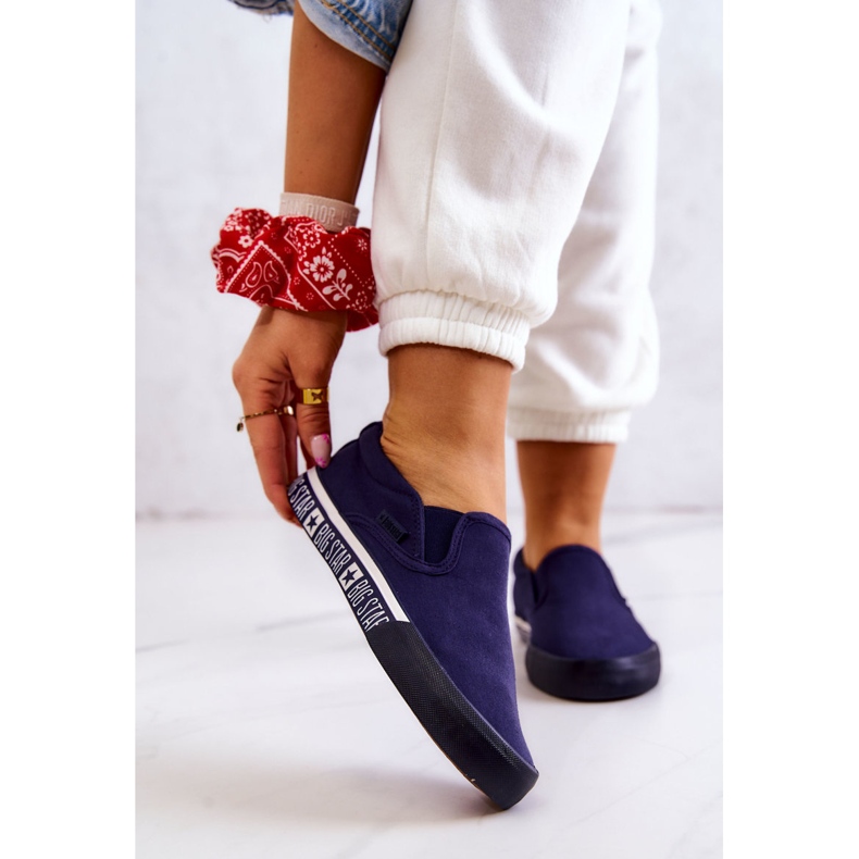 Naisten lenkkarit Big Star HH274011 Tummansininen 1