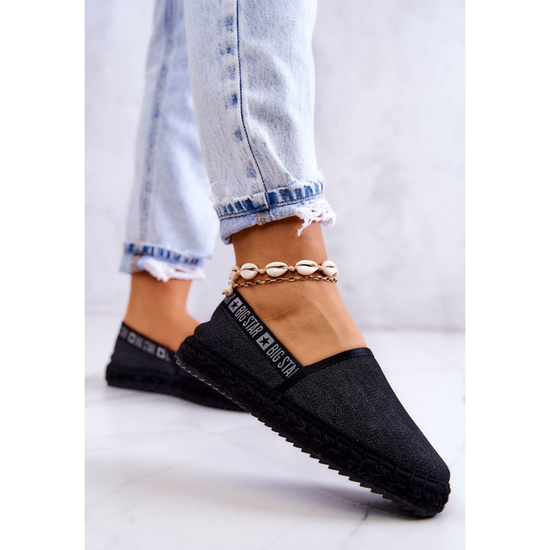 Slip-on espadrillit Big Star JJ274878 Musta 2