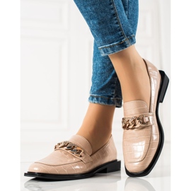 S. BARSKI Tyylikkäät S.BARSKI mokasiinit beige 1