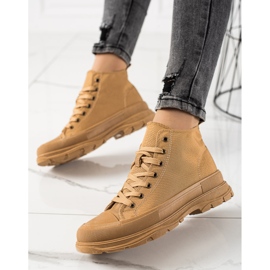 Forever Folie Kamelilenkkarit alustalla ruskea 1