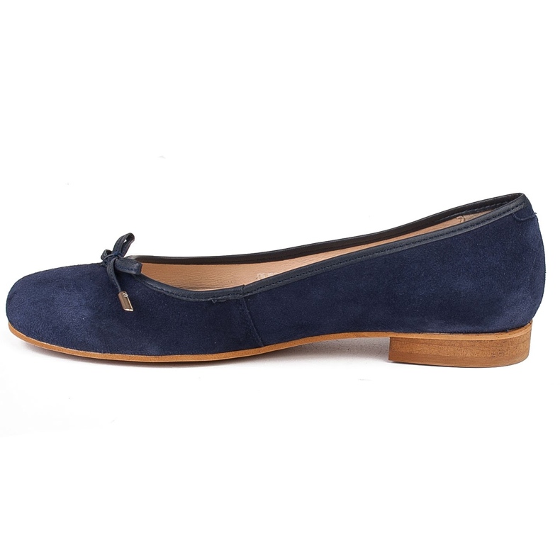 Marco Shoes Suede ballerinat 1152P tummansininen 2