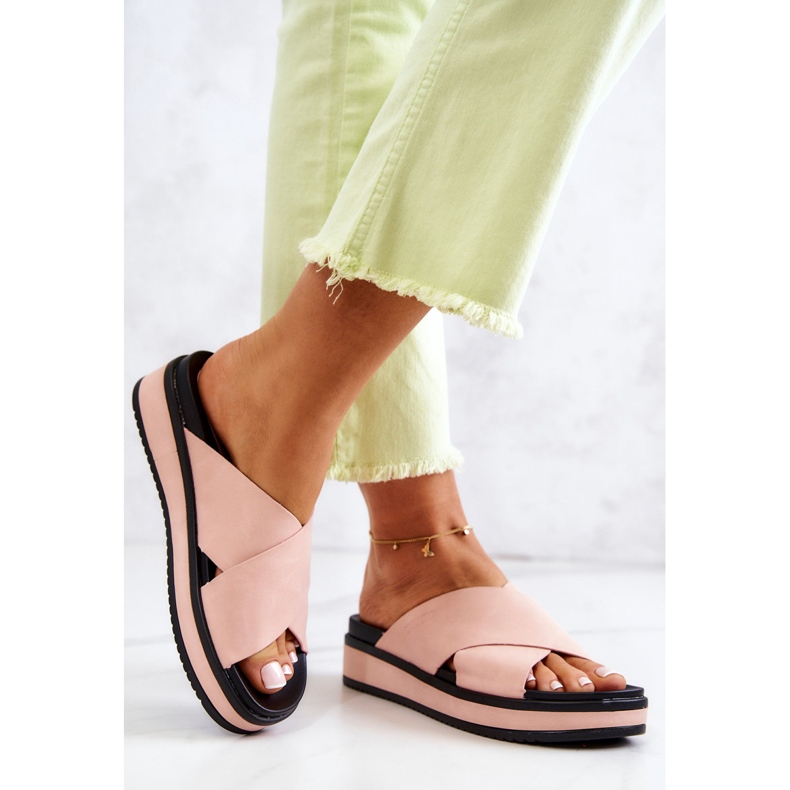 Naisten tossut Big Star JJ274722 Pinkki vaaleanpunainen 2