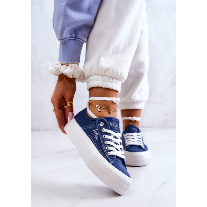 Naisten tennarit Lee Cooper LCW-22-31-0834L Siniset sininen 2
