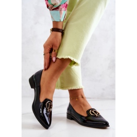 Naisten lakatut loaferit Lordsy Nicole 2712/035 musta 2