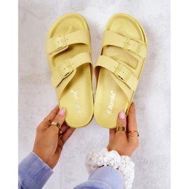 S.Barski Keltaiset Corina-kumitossut soljella keltainen 1