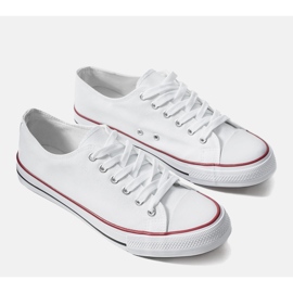 Miesten valkoiset Viktor tennarit valkoinen 1