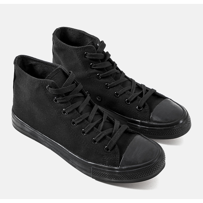 Mustat Paus nilkkalenkkarit 1