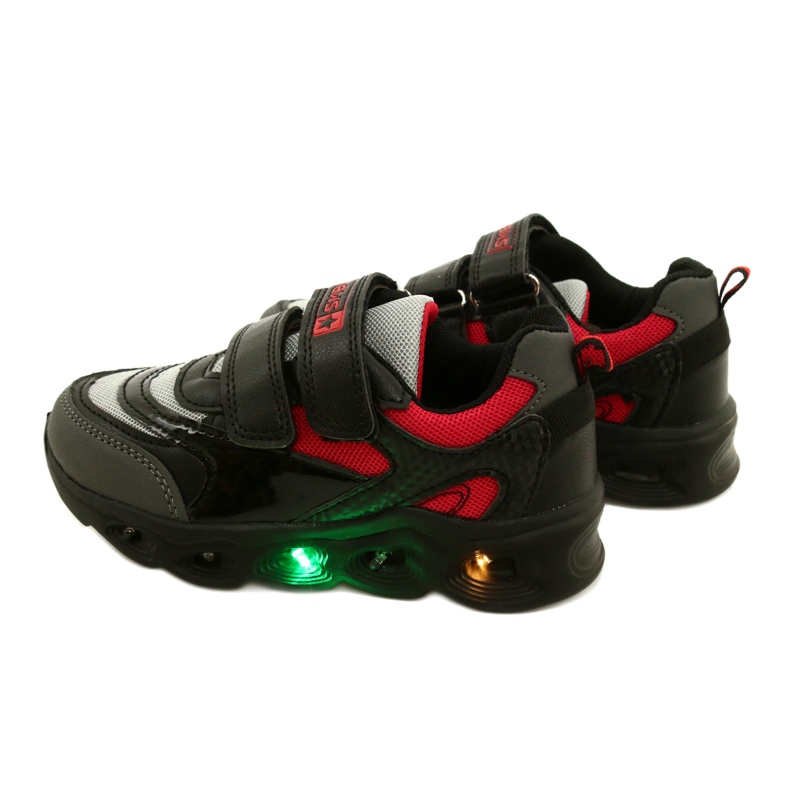 ADI Sports Shoes LED hehkuva tarranauha News 22DZ32-4836 Harmaa musta 6